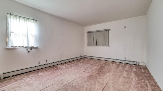 711 N Ohio Ave, Atlantic City, NJ 08401 - spare room with carpet flooring and a baseboard radiator