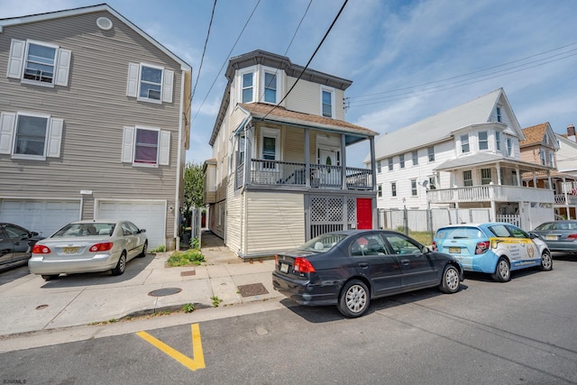 32 N Florida Ave, Atlantic City, NJ 08401 - multi unit property featuring an attached garage and concrete driveway