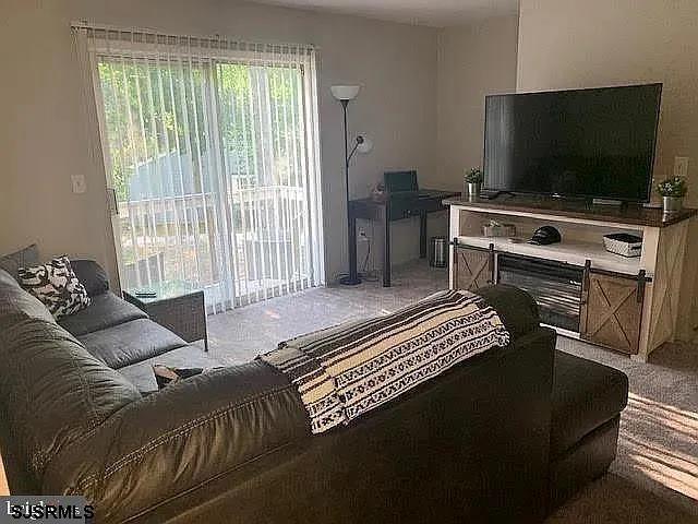 126 Club Pl Unit 126, Galloway Township, NJ 08205 - view of carpeted living room