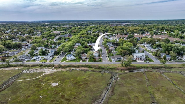 aerial view of property and surrounding area