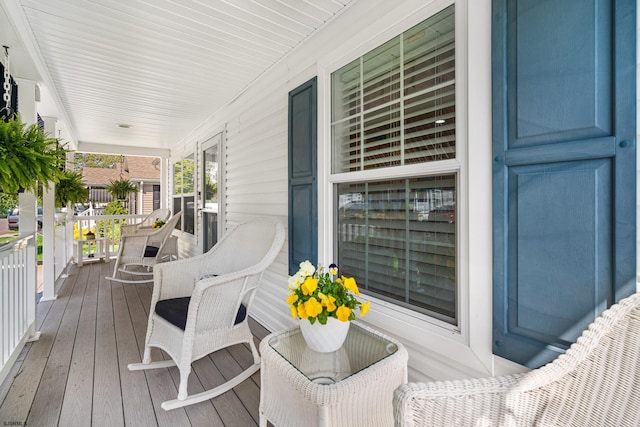 2058 Rte 9, Ocean View, NJ 08230 - wooden deck featuring a porch