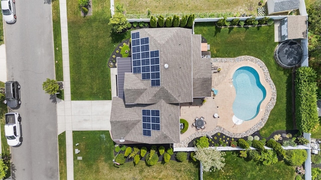 109 Briarcliff Dr, Egg Harbor Township, NJ 08234 - aerial view of property and surrounding area with a pool