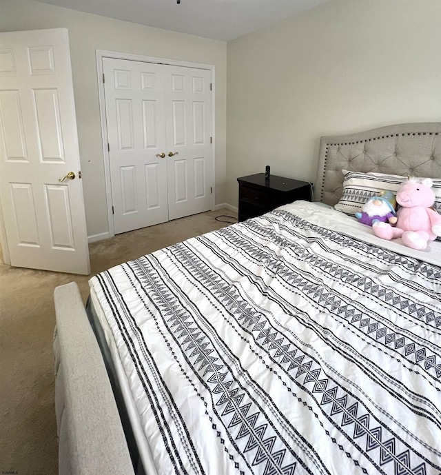 11 Gallant Fox Ln, Egg Harbor Township, NJ 08234 - bedroom with carpet floors, a closet, and baseboards