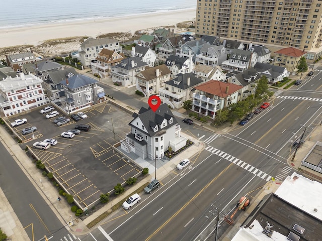 101 S Baton Rouge Ave, Ventnor, NJ 08406 - aerial view of expansive beach
