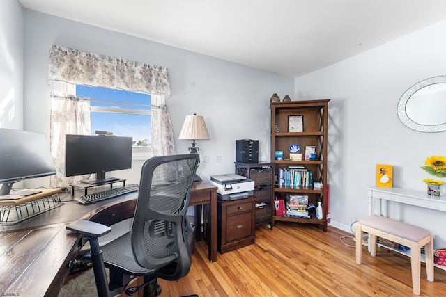 4400 Harbor Beach Blvd, Brigantine, NJ 08203 - office area with light wood-style floors