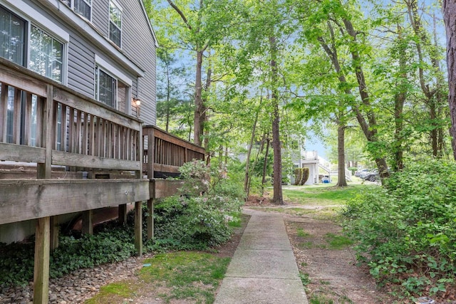 4768 Summersweet Dr Unit 4768, Mays Landing, NJ 08330 - view of yard with a deck