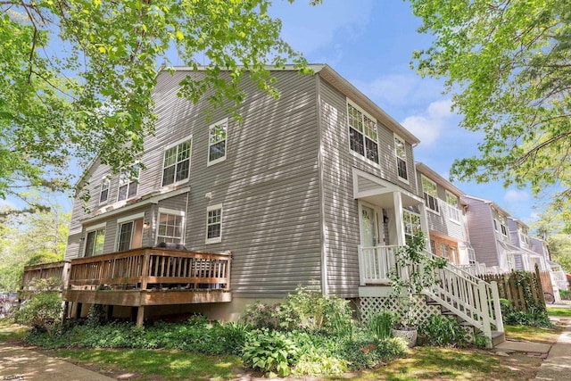 4768 Summersweet Dr Unit 4768, Mays Landing, NJ 08330 - view of side of property featuring a deck
