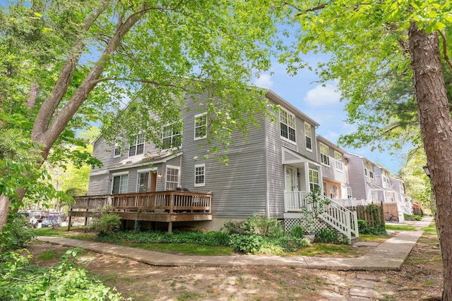 4768 Summersweet Dr Unit 4768, Mays Landing, NJ 08330 - back of house with a wooden deck