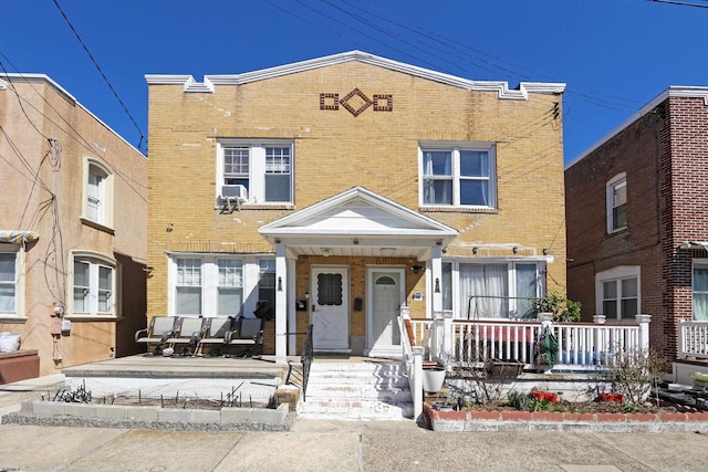 15 N Marion Ave, Ventnor, NJ 08406 - view of property featuring brick siding and a porch