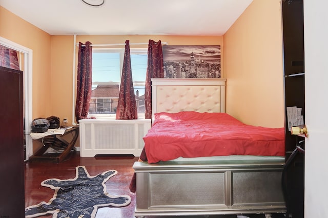 15 N Marion Ave, Ventnor, NJ 08406 - bedroom featuring radiator heating unit and wood finished floors