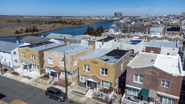 15 N Marion Ave, Ventnor, NJ 08406 - aerial perspective of suburban area with a nearby body of water