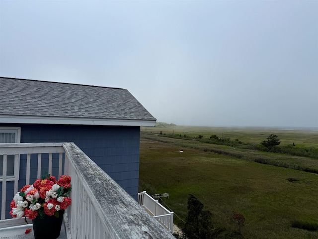 4102 W Ave Unit 2, Ocean City, NJ 08226 - view of yard featuring a balcony and a view of countryside