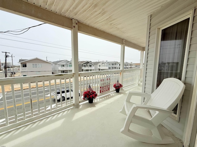 4102 W Ave Unit 2, Ocean City, NJ 08226 - balcony featuring a residential view