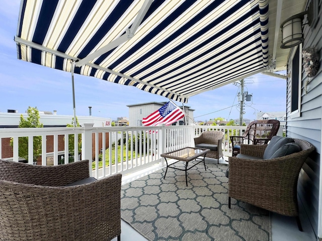 818 Aldrich Rd Fl 2Nd, Ocean City, NJ 08226 - view of patio / terrace with a balcony