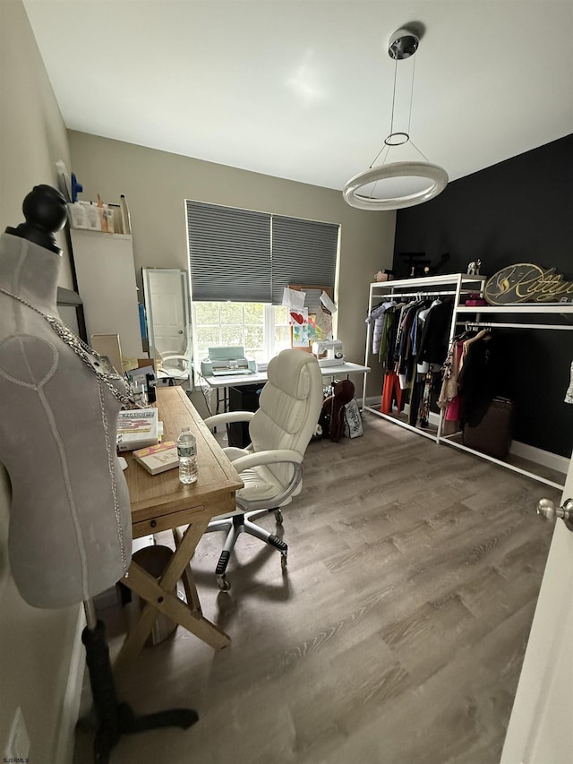 127 Rockport, Egg Harbor Township, NJ 08234 - home office featuring wood finished floors