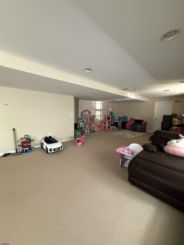 127 Rockport, Egg Harbor Township, NJ 08234 - recreation room featuring carpet