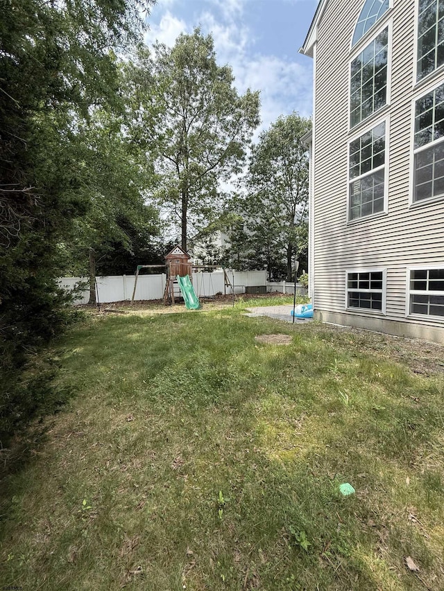 127 Rockport, Egg Harbor Township, NJ 08234 - view of yard with a playground