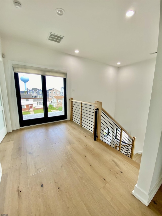 116 Bayshore Ave, Brigantine, NJ 08203 - spare room featuring wood finished floors and recessed lighting