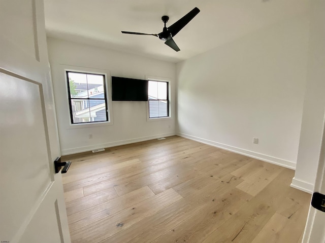 116 Bayshore Ave, Brigantine, NJ 08203 - unfurnished bedroom with light wood-type flooring and baseboards