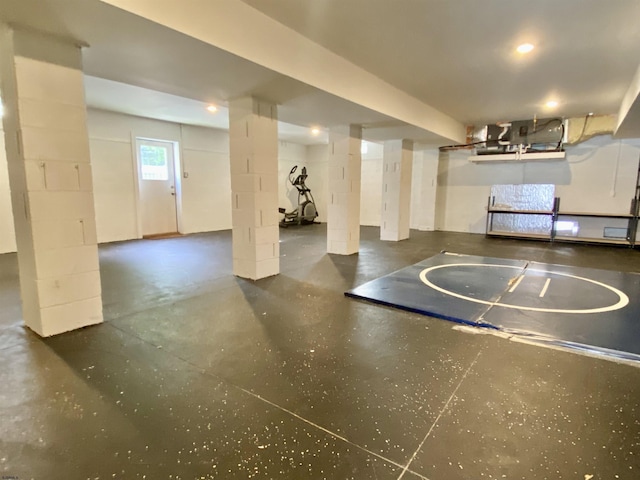 116 Bayshore Ave, Brigantine, NJ 08203 - basement featuring recessed lighting