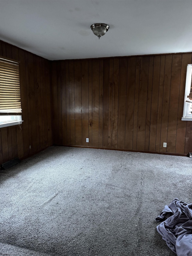 224 Linden Ave, Pleasantville, NJ 08232 - carpeted spare room with wood walls