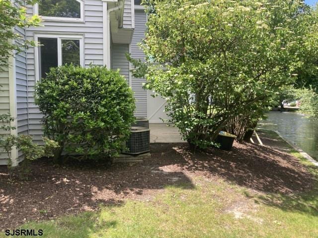 120 Heathercroft Unit 120, Egg Harbor Township, NJ 08234 - view of yard featuring a water view and central AC