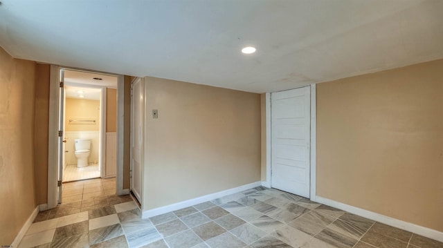 25 N Aberdeen Pl, Atlantic City, NJ 08401 - unfurnished room with baseboards and recessed lighting