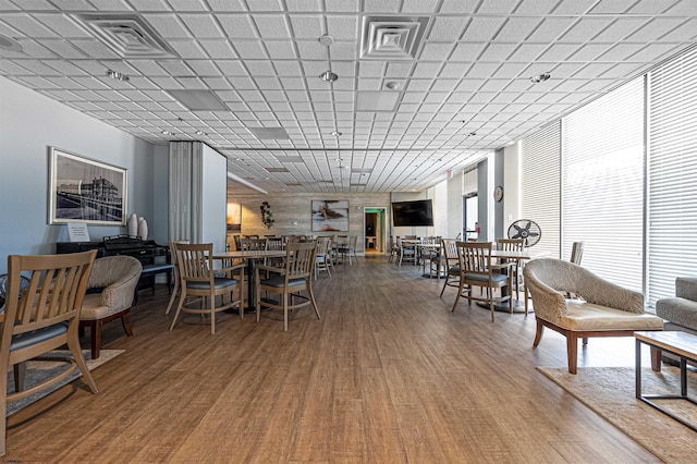 101 S Plaza Pl Unit 714, Lower Chelsea, NJ 08401 - dining room featuring wood finished floors