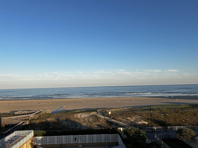 101 S Plaza Pl Unit 714, Lower Chelsea, NJ 08401 - water view with local beach and fence