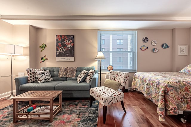 101 S Plaza Pl Unit 714, Lower Chelsea, NJ 08401 - bedroom featuring wood finished floors