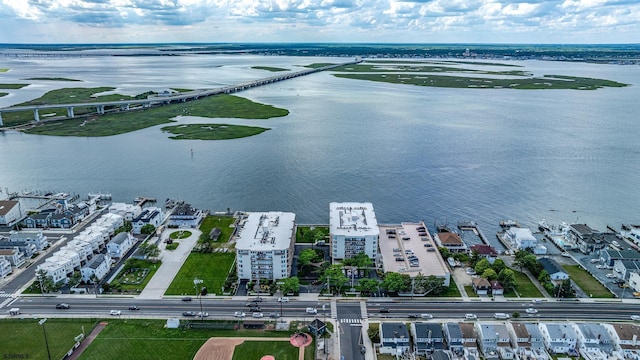 500 Bay Ave Unit 406S, Ocean City, NJ 08226 - drone / aerial view of a large body of water