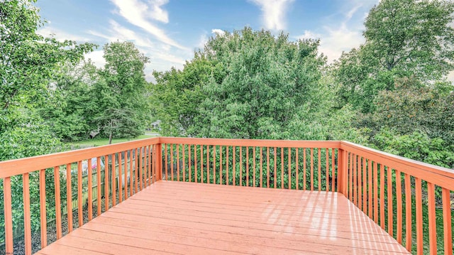 921 Navajo Ave, Absecon, NJ 08201 - view of wooden deck