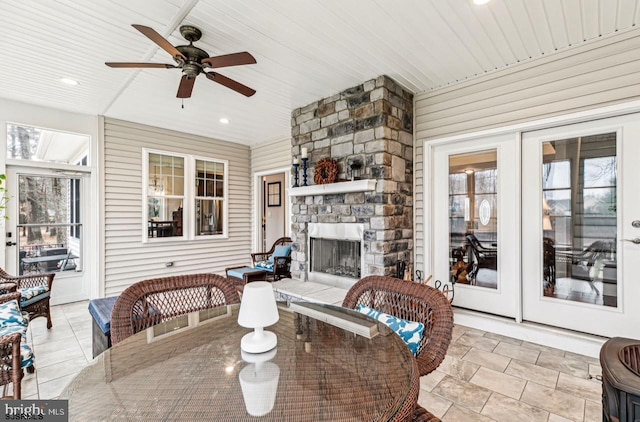 922 Central Ave, Hammonton, NJ 08037 - view of sunroom / solarium
