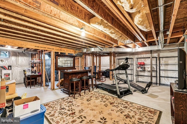922 Central Ave, Hammonton, NJ 08037 - view of unfinished basement