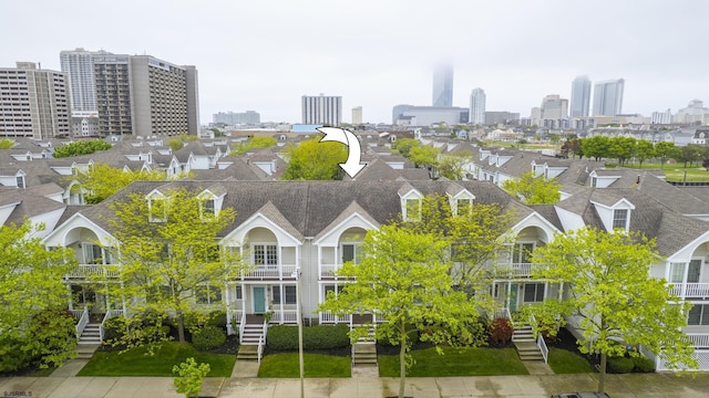 19 Clipper Ct, Atlantic City, NJ 08401 - aerial view of skyline