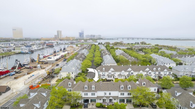 19 Clipper Ct, Atlantic City, NJ 08401 - aerial view of residential area featuring a large body of water and a notable bridge
