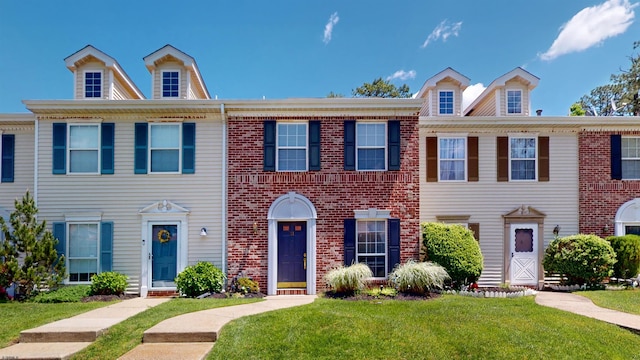 11 Cherokee Dr Unit 206, Galloway Township, NJ 08205 - townhome / multi-family property with a front lawn and brick siding