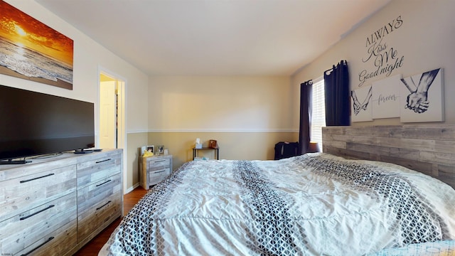 11 Cherokee Dr Unit 206, Galloway Township, NJ 08205 - bedroom with dark wood finished floors