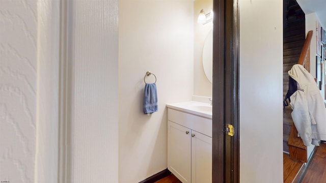 11 Cherokee Dr Unit 206, Galloway Township, NJ 08205 - bathroom featuring vanity and wood finished floors