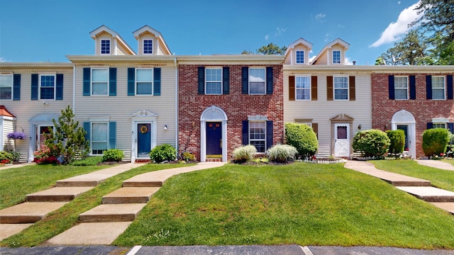 11 Cherokee Dr Unit 206, Galloway Township, NJ 08205 - townhome / multi-family property featuring a front yard and brick siding