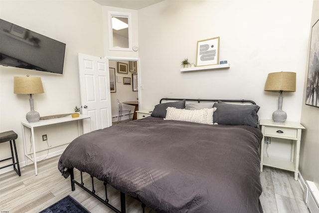 4825 Atlantic Ave Unit 3, Ventnor, NJ 08406 - bedroom featuring light wood-style floors and baseboards