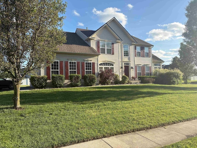 1599 Cherokee Ln, Vineland, NJ 08361 - view of front facade featuring a front lawn