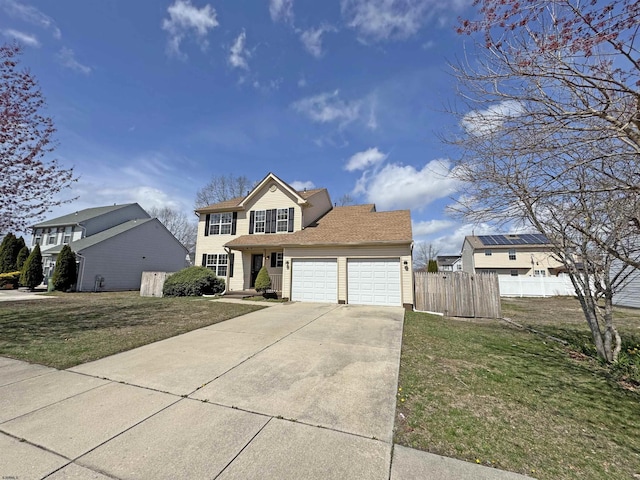 7 Nevis Dr, Egg Harbor Township, NJ 08234 - traditional home featuring an attached garage and driveway