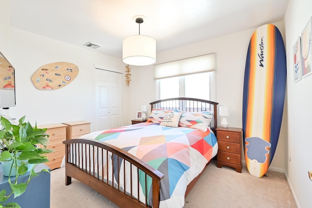 289 40th St Unit B, Brigantine, NJ 08203 - bedroom with light carpet