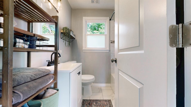 82 Robert Best Rd, Egg Harbor Township, NJ 08234 - full bathroom with toilet, healthy amount of natural light, marble look tiles, and baseboards