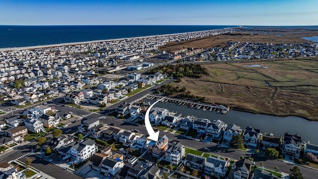 15 Waterway Rd, Ocean City, NJ 08226 - aerial overview of property's location with a large body of water