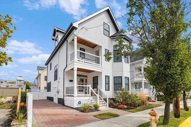 1A N Douglas Ave, Margate, NJ 08402 - multi unit property with a porch