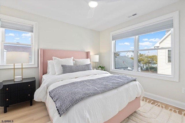 1A N Douglas Ave, Margate, NJ 08402 - bedroom with baseboards and wood finished floors