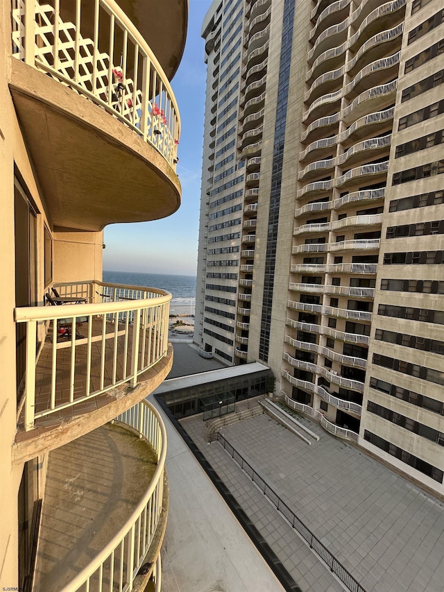 3101 Boardwalk Unit 1204-1, Atlantic City, NJ 08401 - balcony featuring a water view
