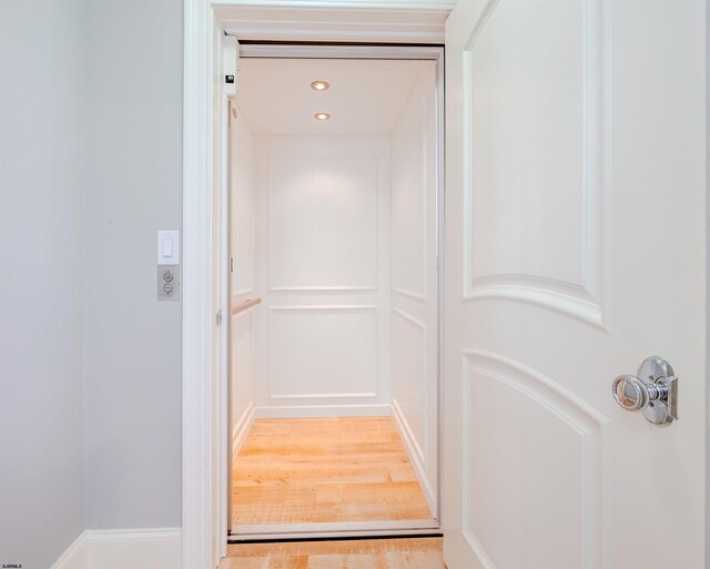 25 S Union Ave, Margate, NJ 08402 - detailed view of wood finished floors and recessed lighting